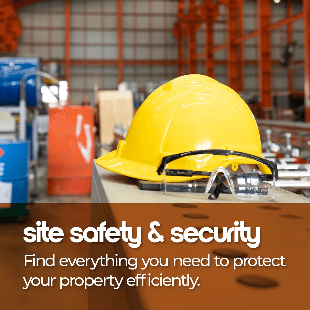 Find everything you need to protect your property efficiently.